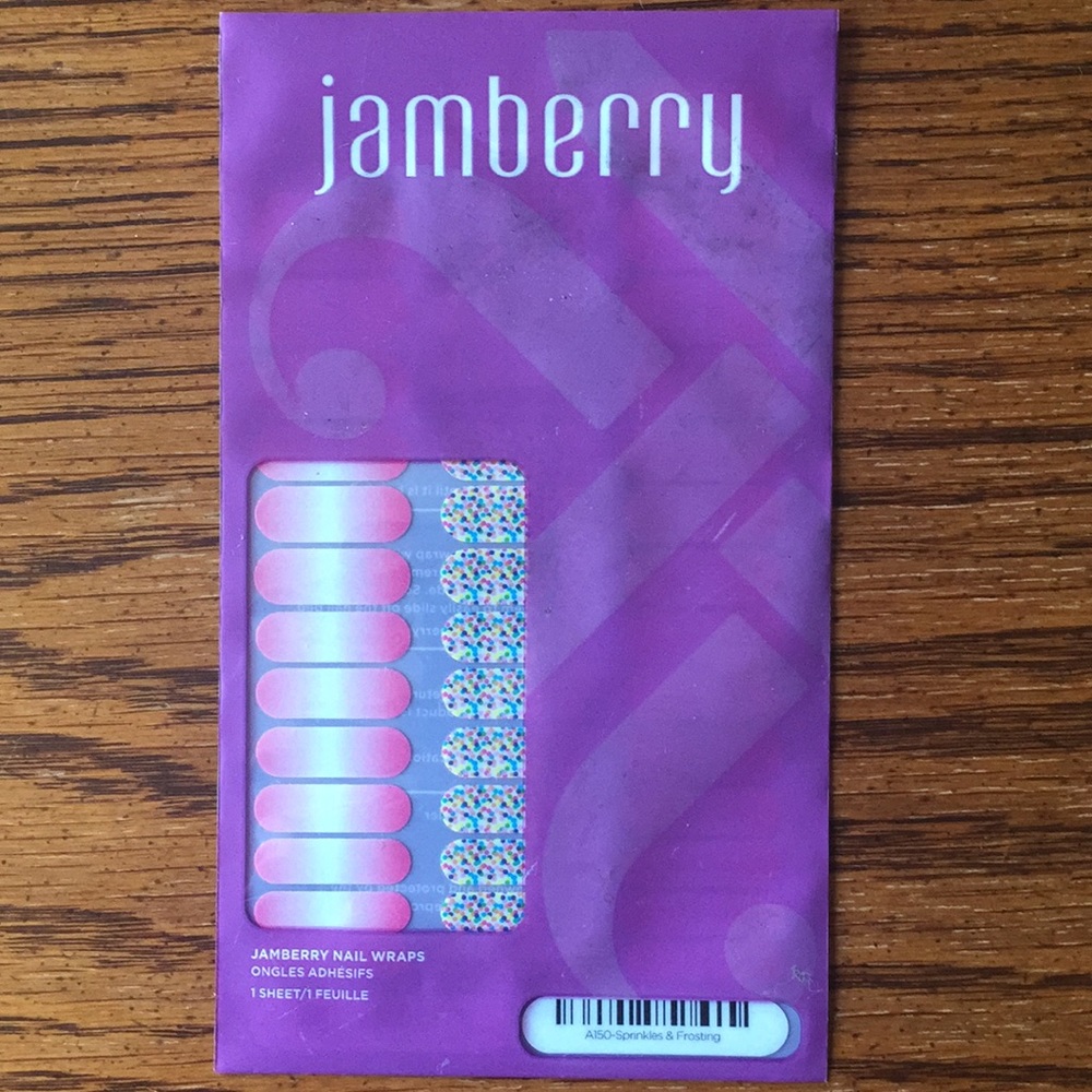 Jamberry Nail Wraps, Sprinkles & Frosting, Juniors